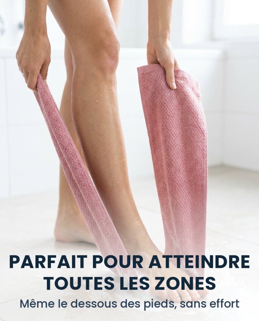 Nettoyage du dessous des pieds