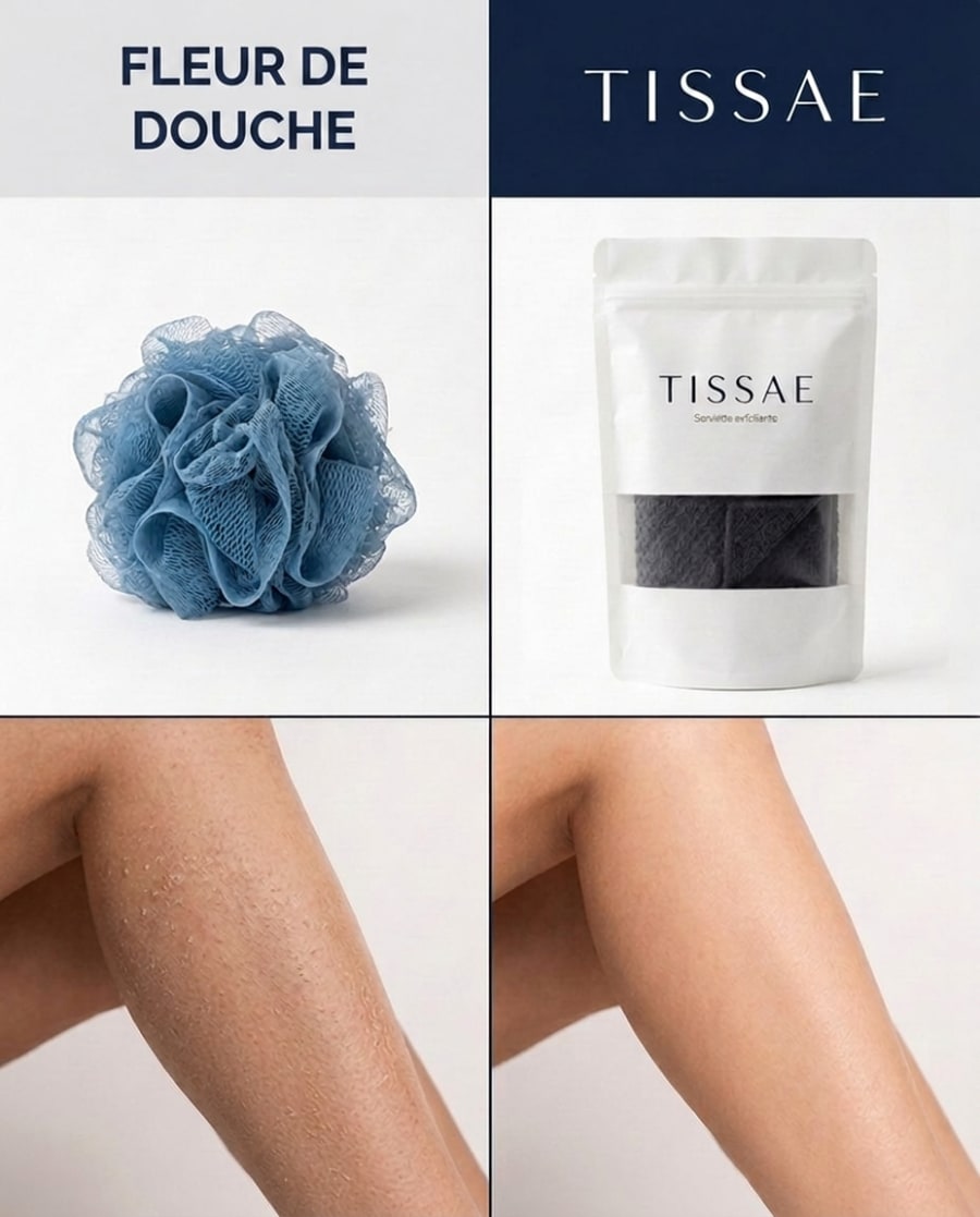 Comparatif fleur de douche et TISSAÉ