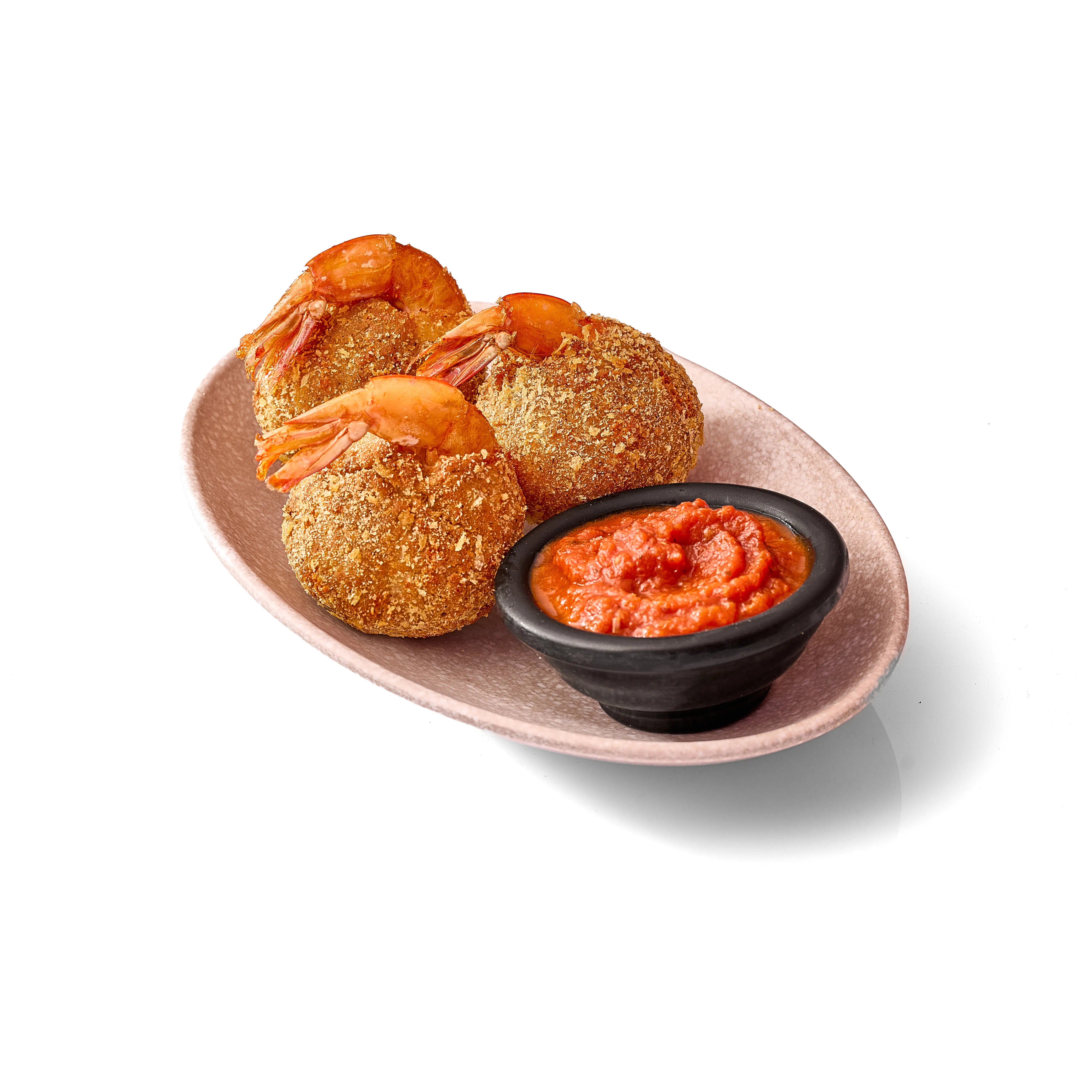 Shrimp Arancini Balls