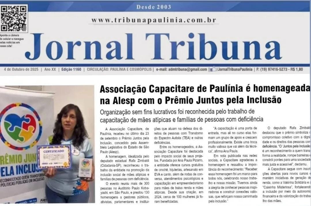 Capacitare na Mídia - Jornal da Tribuna