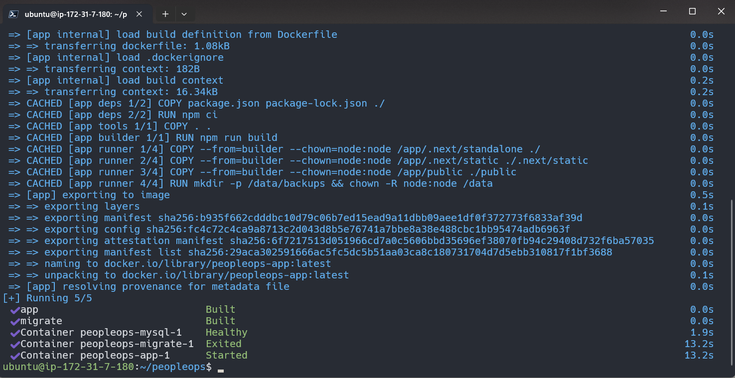 PeopleOps deployment
