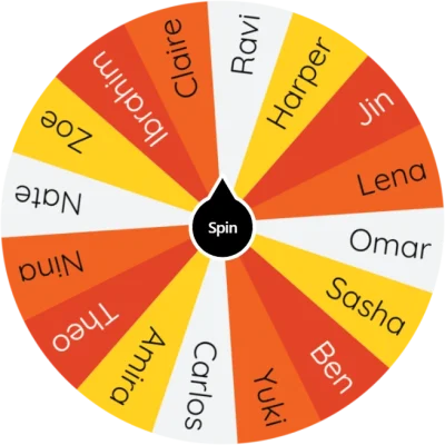Random Team Wheel โ Spin to Pick Teams