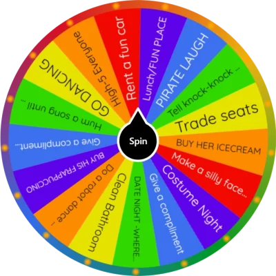 BOYFRIEND GIRLFRIEND SPOT WHEEL-SPIN