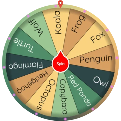 Animal Wheel for Costume or Team