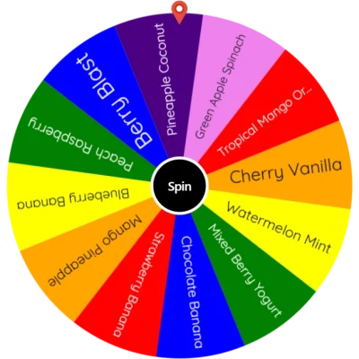Smoothie Flavor Wheel
