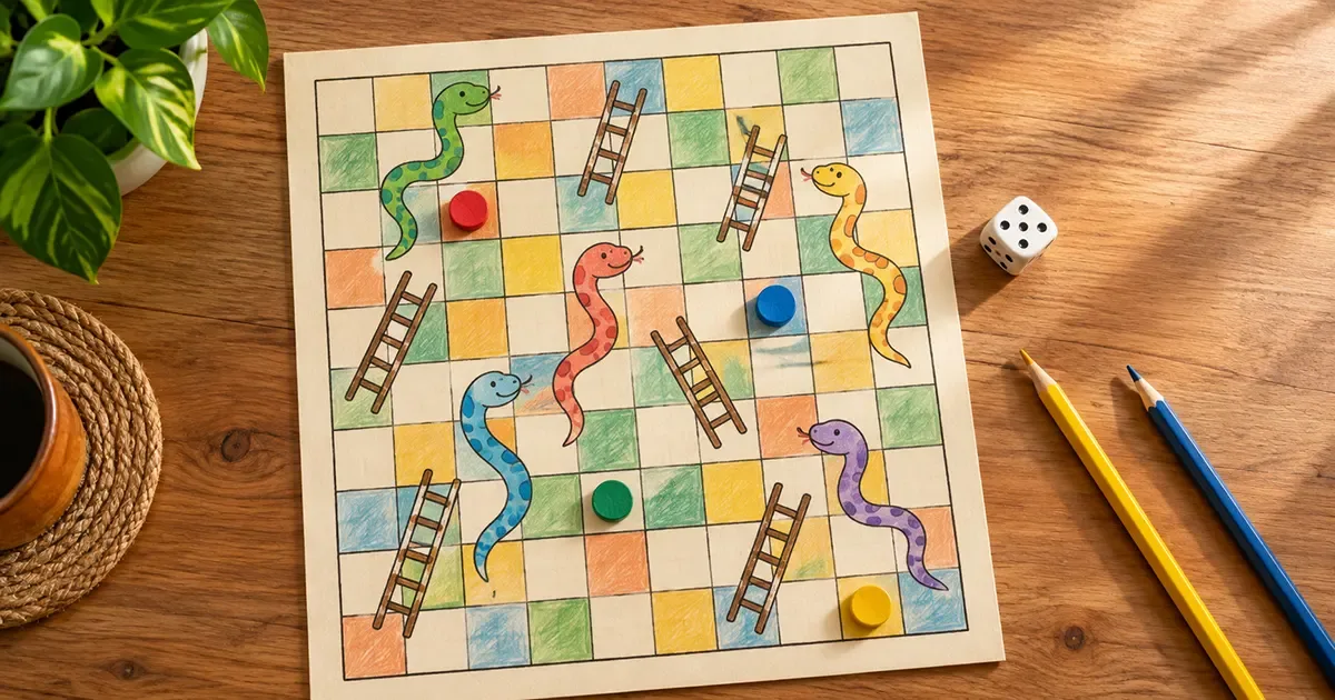 How to Play Snakes and Ladders