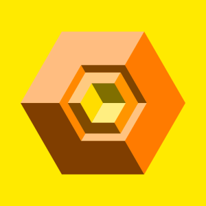 Hexagones - Art for Bots #9