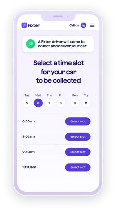 Select time