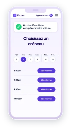 Select time