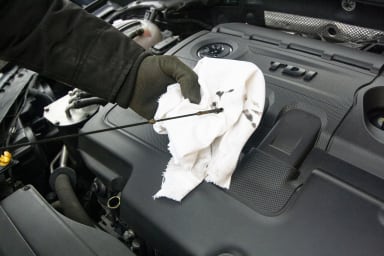 What is the difference between an interim, full and major service?