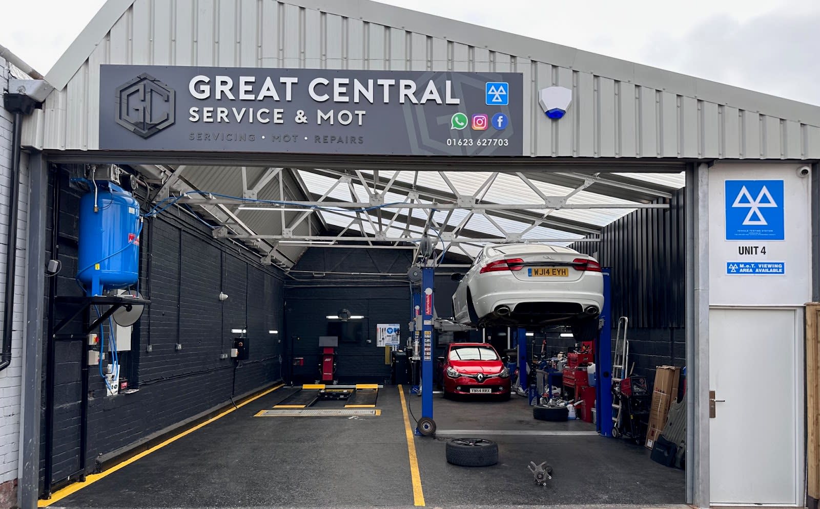 Great central service and MOT image