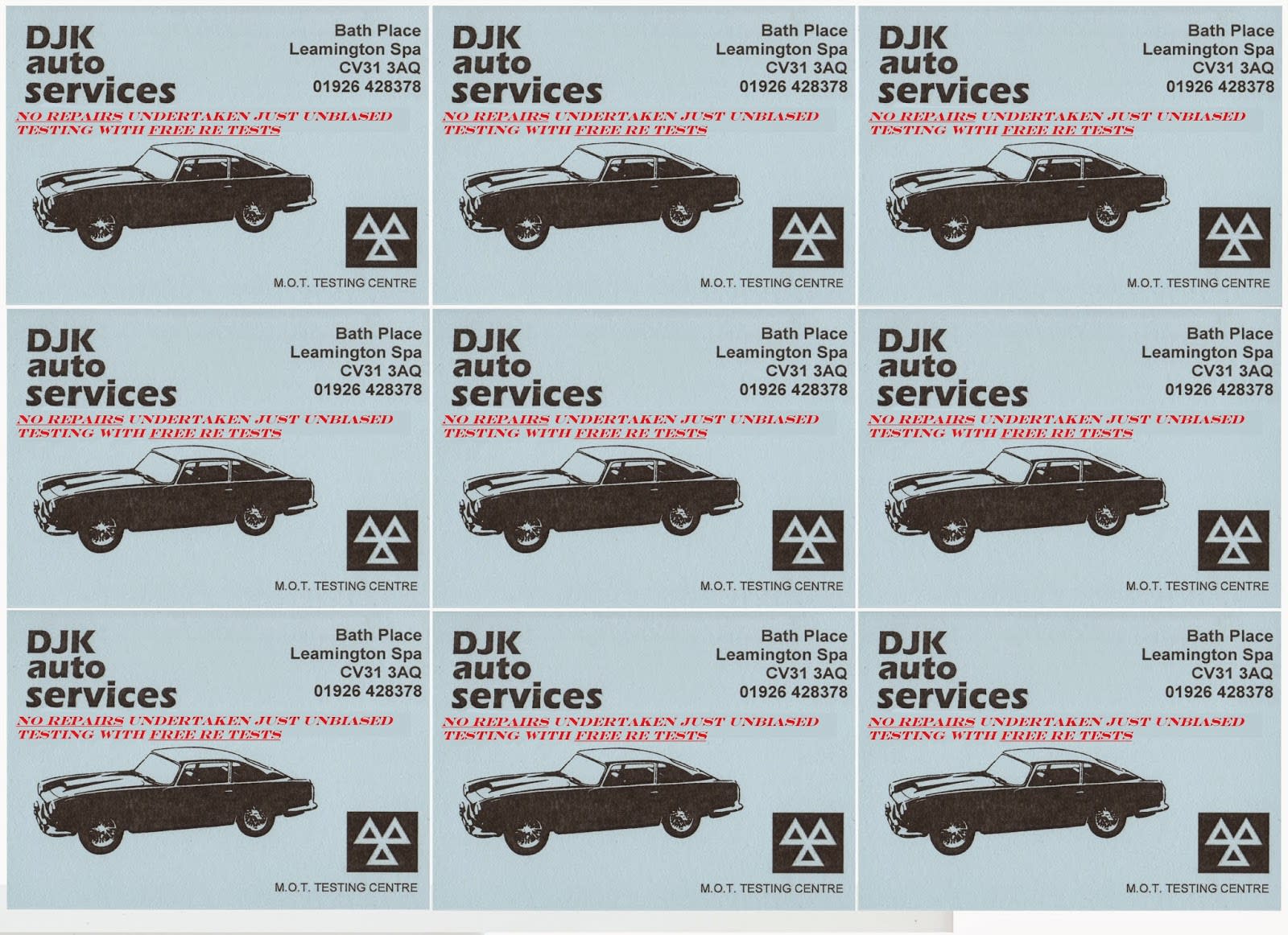 D J K Auto Services image