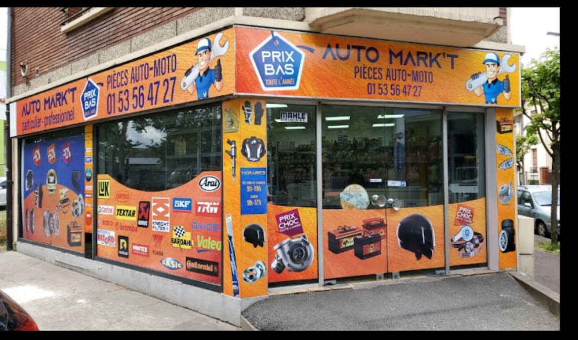 Pièce Auto Mark'T Peinture Auto La Courneuve image