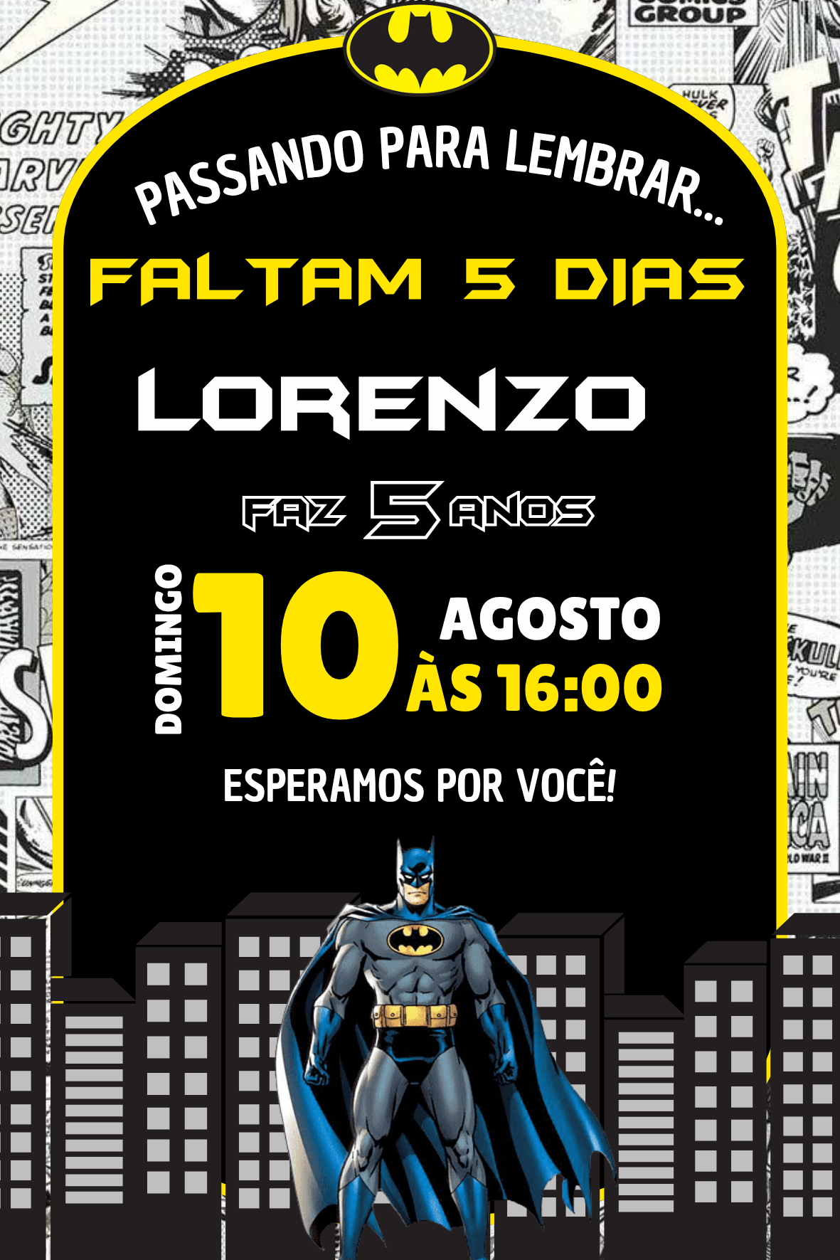 Lembrete - Batman