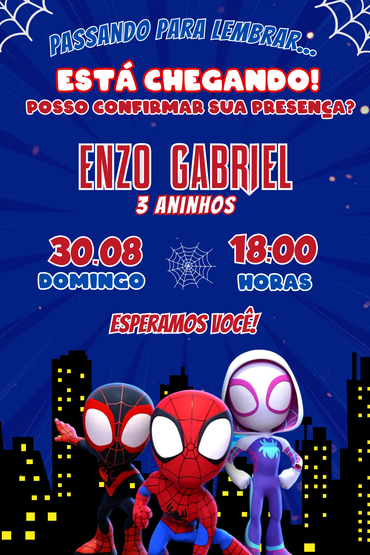 Lembrete - Homem-aranha — imagem principal