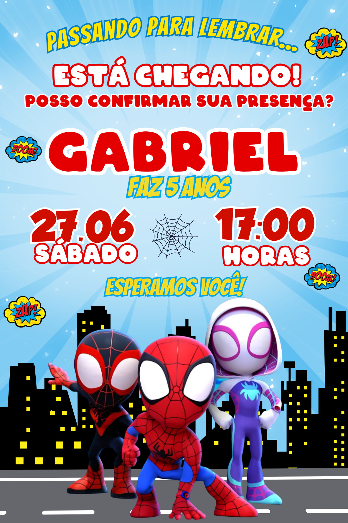 Lembrete - Homem-aranha — imagem principal