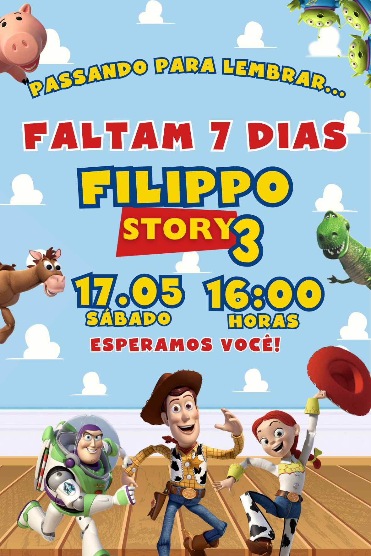 Lembrete - Toy Story — imagem principal