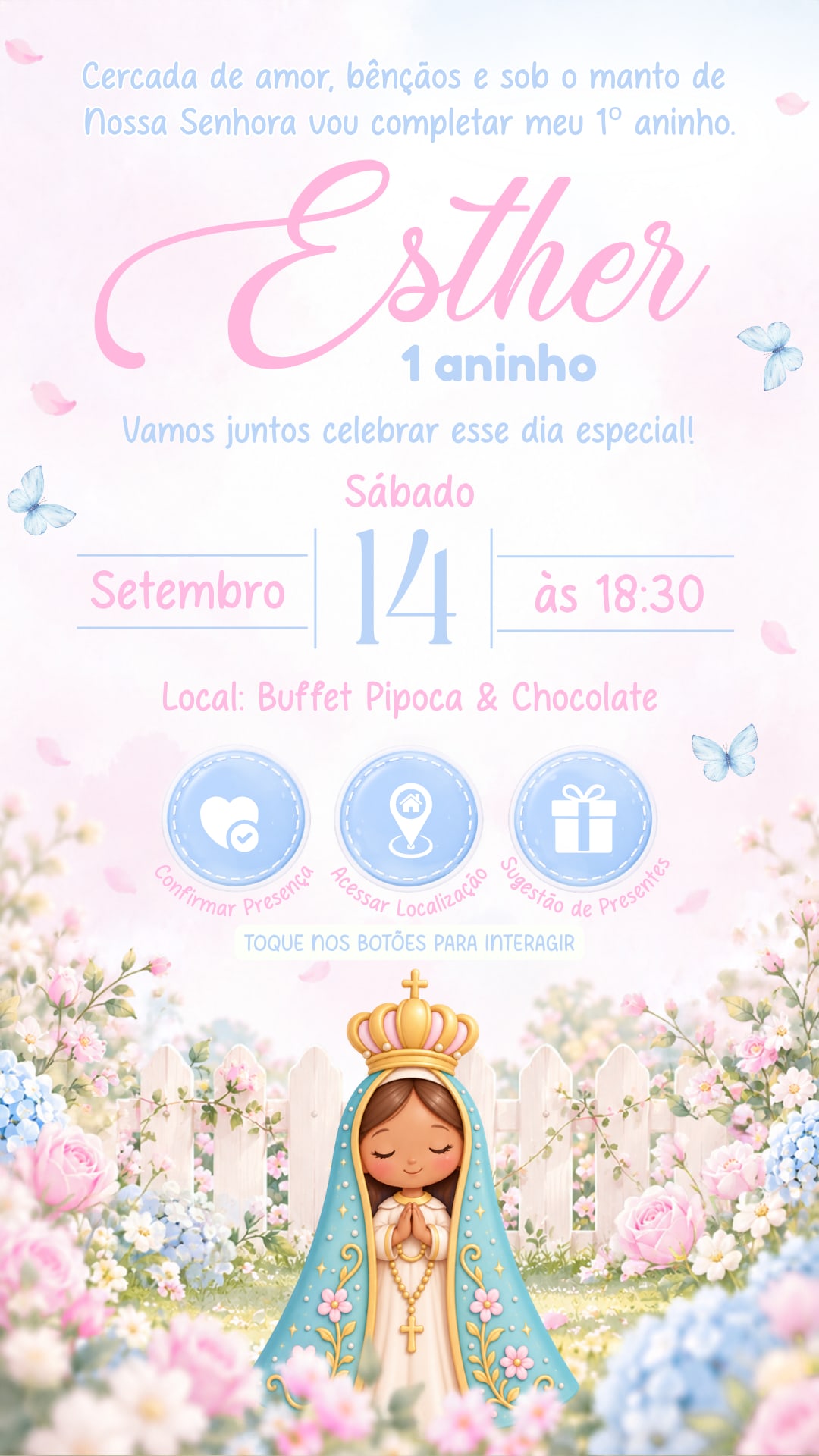 Convite Interativo - Jardim de Nossa Senhora  — imagem principal