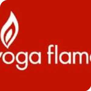 Yoga Flame logo