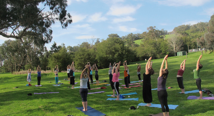 Spring Yoga Retreat in the lovely Yarra Valley