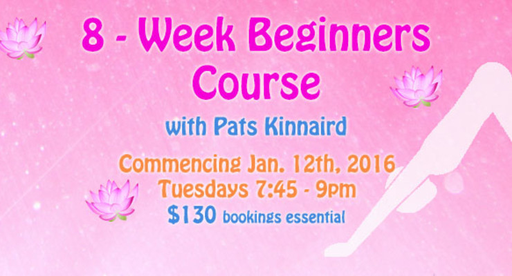 8-Week Beginners Course with Pats Kinnaird 