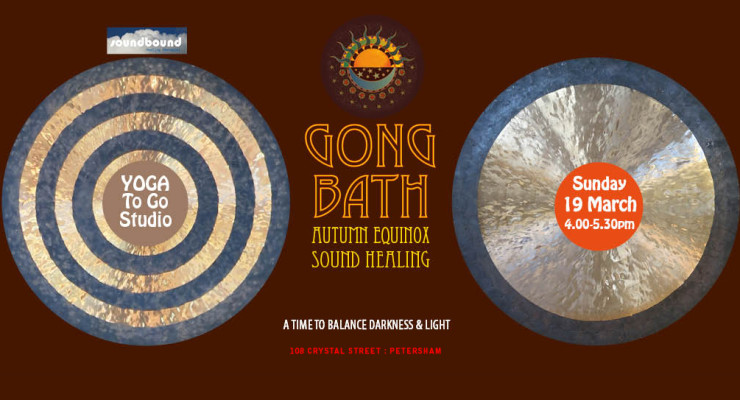 AUTUMN EQUINOX SOUND HEALING GONG BATH RELAXATION