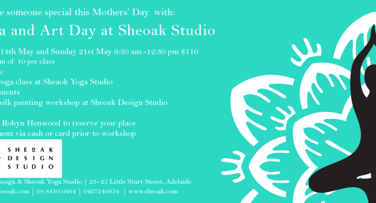 Mothers Day Yoga and Art workshop