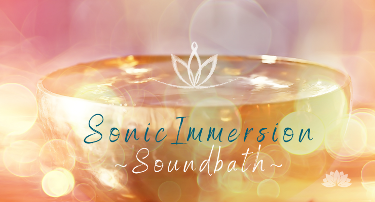 Sonic Immersion: 2hr Sound Bath