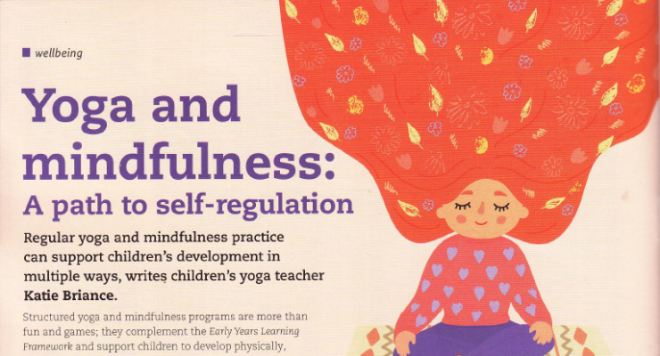 Kids yoga and mindfulness: a path to self-regulation