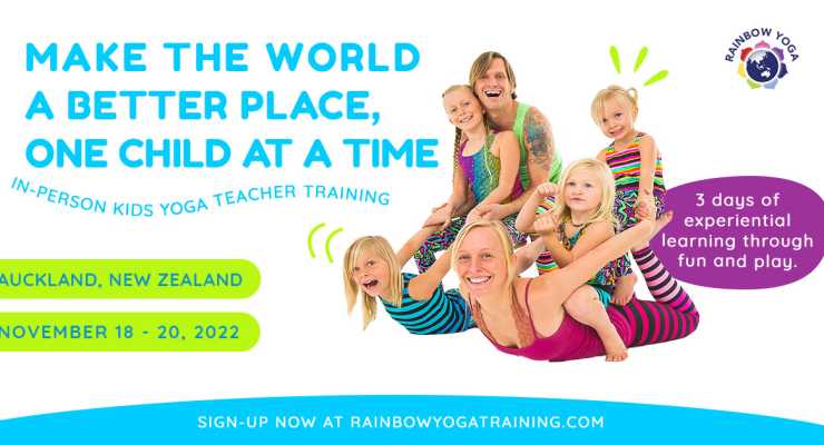 AUCKLAND November 2022 In-person Rainbow Kids Yoga Teacher Training