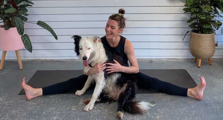 DOGA (DOG YOGA) AT THE NURSO