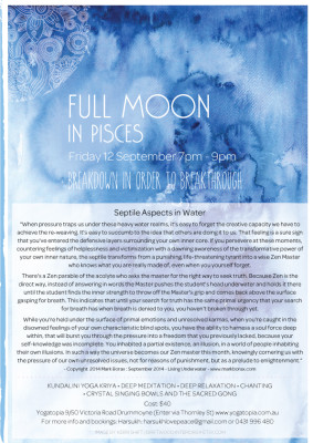 Full Moon Meditation in Pisces - Breakdown in order to Breakthrough