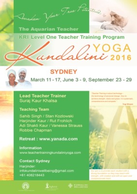 Kundalini Yoga Teacher Training Level 1