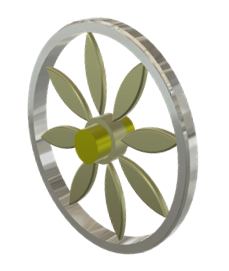 A smoothly spinning wheel relies on the spokes.