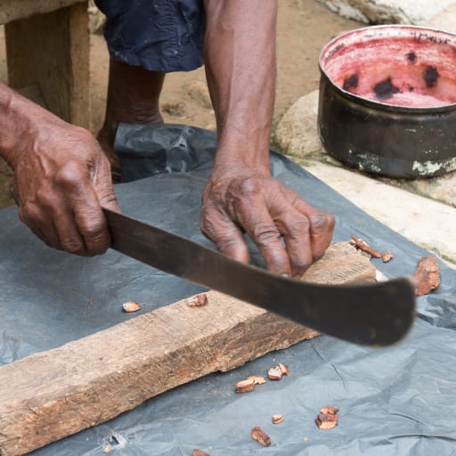 Preparação de cascas
