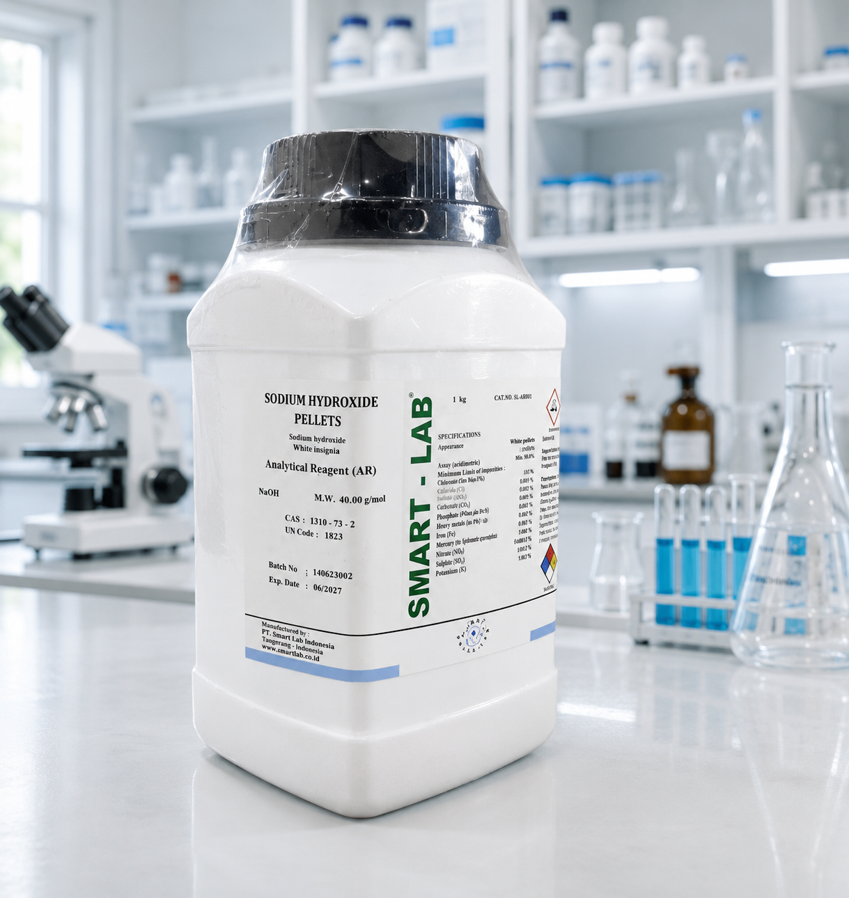 A-2052 Sodium Hydroxide Pellets