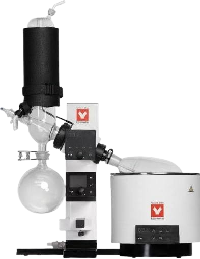 Yamato REV-202M-COA Digital Rotary Evaporator w/ Vacuum Controller, BO302-A Oil Bath (5L) & Glassware Set C,