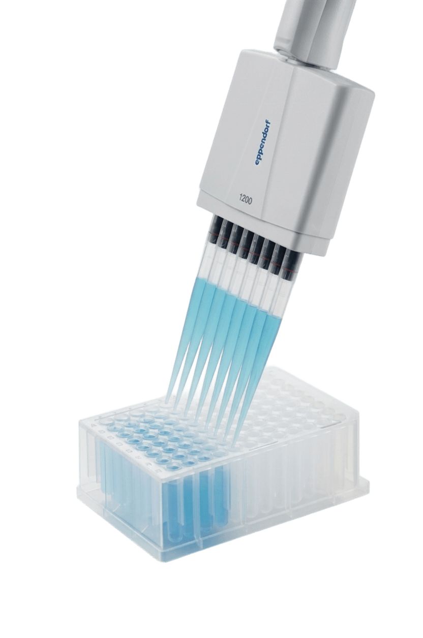 Research® plus Variable Volume Multichannel Pipettes