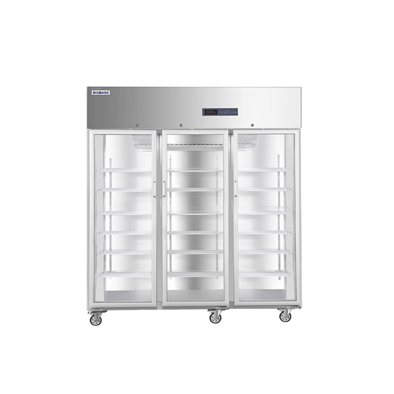 Large Capacity Double Door Laboratory Refrigerator (650 L–1500 L)
