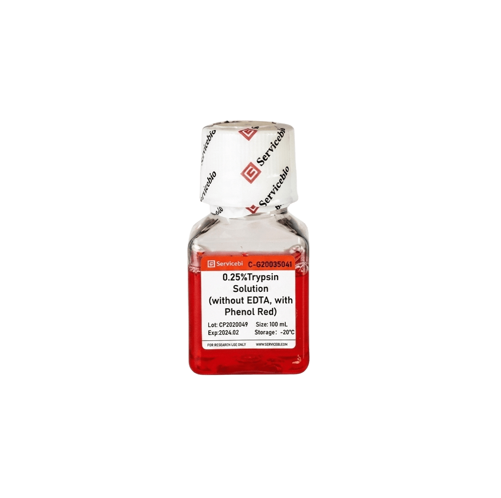 0.25% TRYPSIN SOLUTION (PHENOL RED, EDTA-FREE)