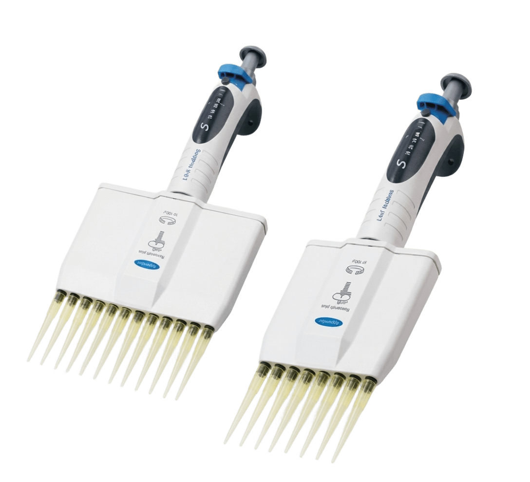 S Series Multichannel Variable Volume Micropipettes