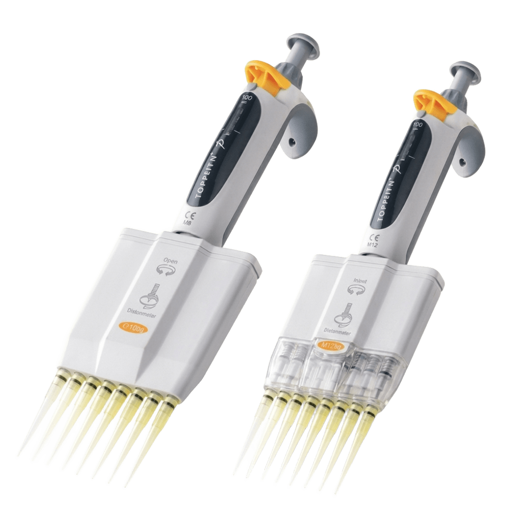 P Series Multichannel Volume Micropipettes