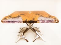 Neil Scott Bespoke Furniture Swan Card Table