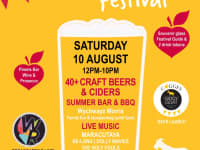 Beer  amp  Cider fest poster Bands w66lr3