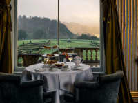 Afternoon Tea at Cliveden House Window