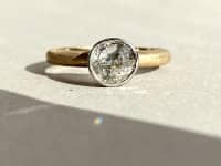 Gold Old Cut Diamond Ring jmifpc