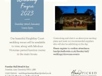 FAWSLEY HALL WEDDING FAIR JAN 23