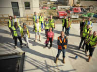 Grand Designs Graven Hill Self Builders Group Shot