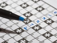 Where The Grass Is Greener Crossword Puzzle and Pen