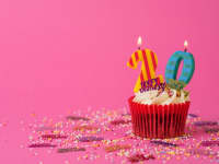 Look Whos Turning 20 Milton Keynes Theatre Birthday Cupcake